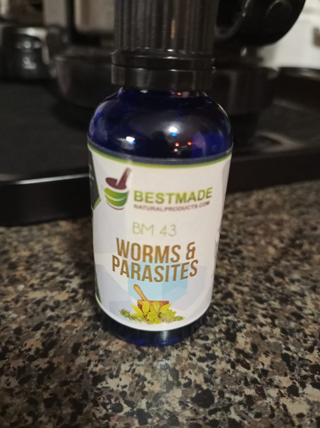 Customer photo review of Worms & Parasites Remedy BM43 30-day Parasite Cleanse