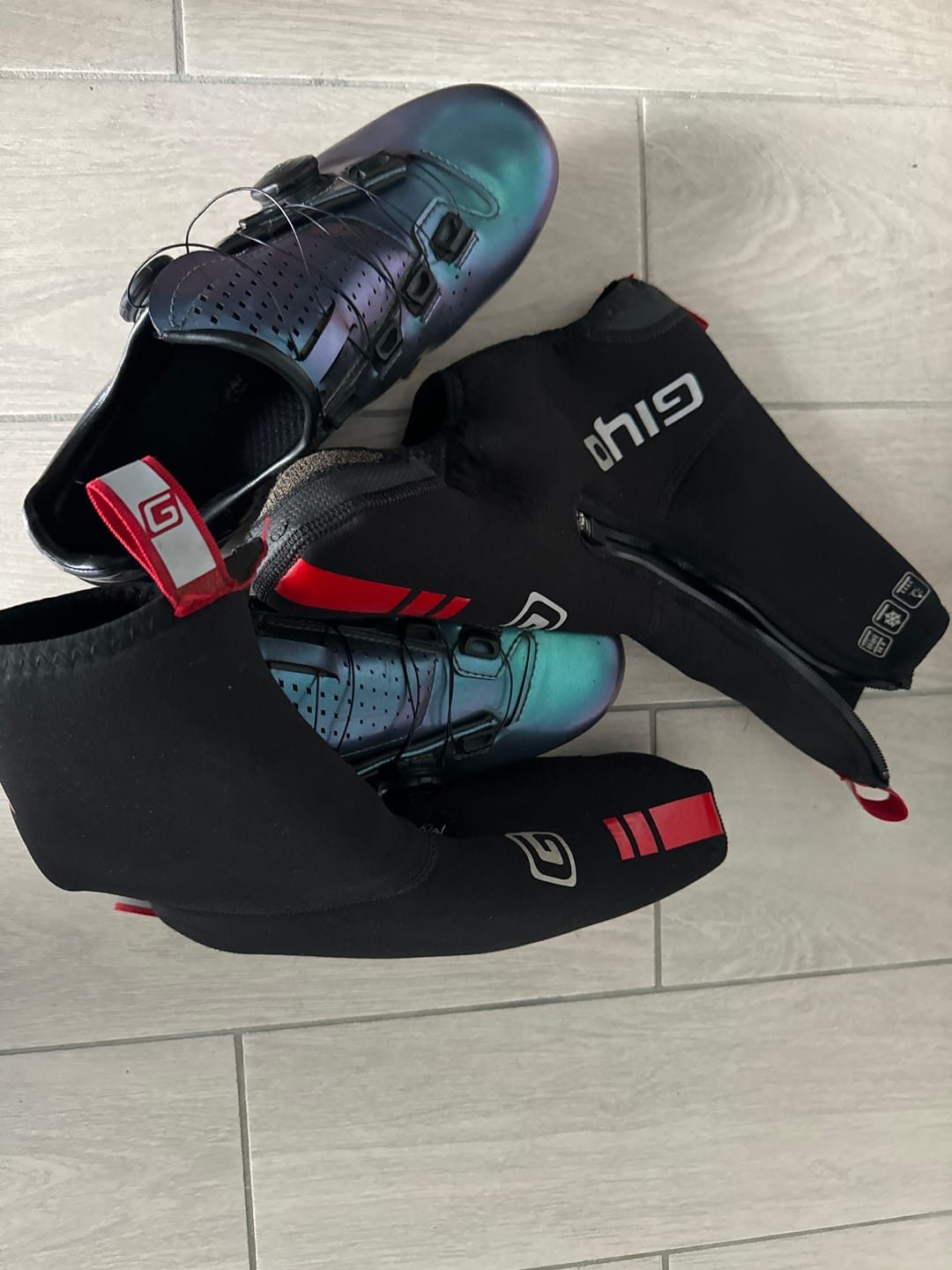 Customer photo review of Couvres chaussures hiver - NEOPRENE+