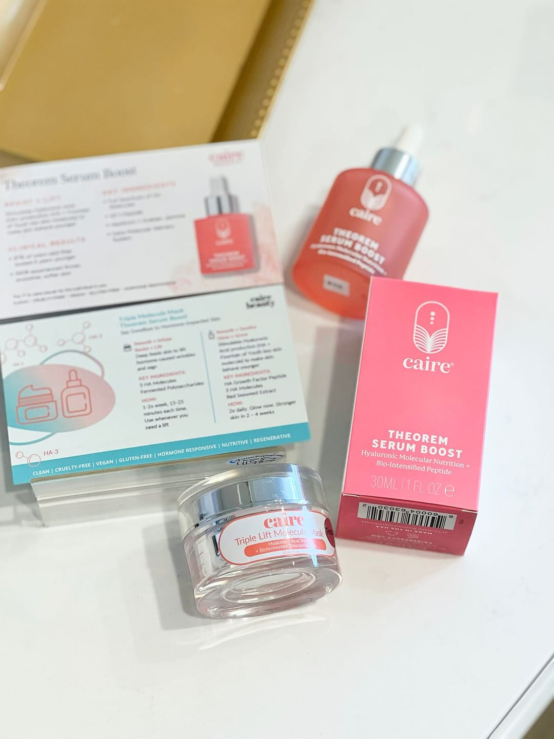 Customer photo review of Theorem Serum Boost