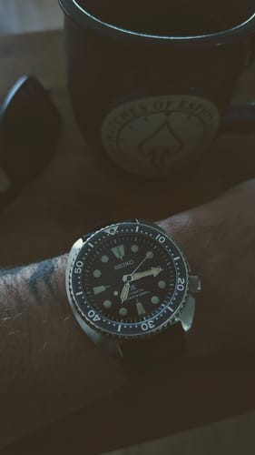 Customer photo review of W.O.E. Use Your Tools Coffee Mug