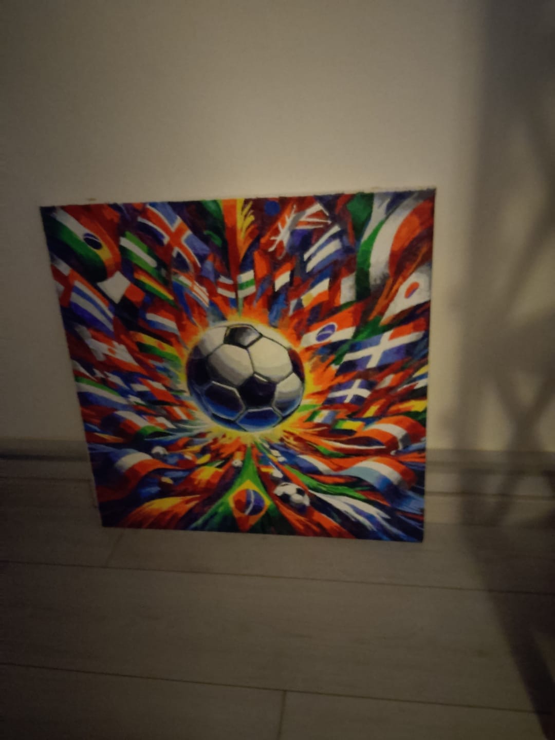 Customer photo review of Malen nach Zahlen - Fußballwelt