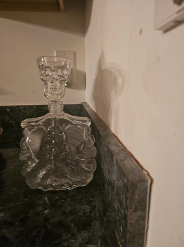 Customer photo review of Just Love Skulls Skellington Decanter