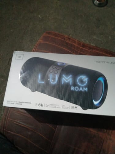 Customer photo review of Bocina Inalámbrica portátil | STF Lumo Roam | 3" x 2 pulgadas 40W bajos potenciados