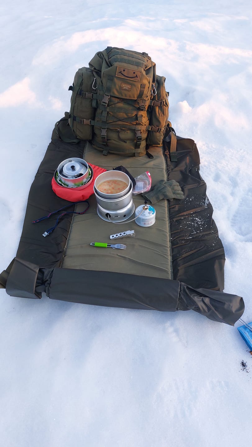 Customer photo review of Jääkäri L backpack