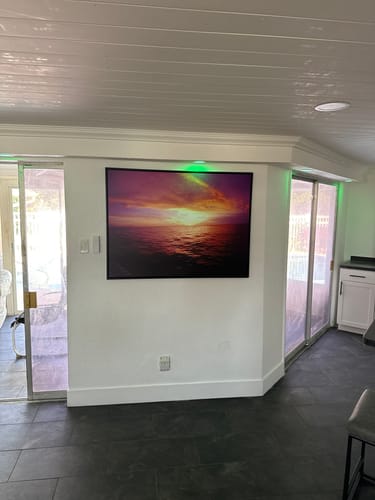 Customer photo review of Create Your Own Canvas Set - Landscape