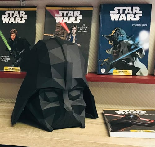 Customer photo review of Patrons Casque Dark Vador (pdf)