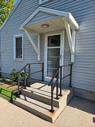 Customer photo review of Stair Handrail Kit