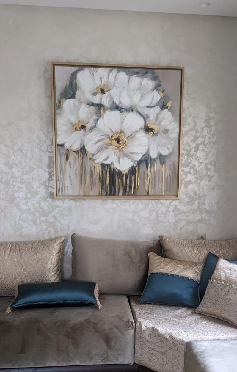 Customer photo review of Tableau décoratif Silent Serenity - Cadre américain