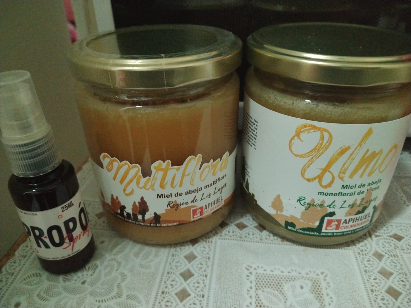 Customer photo review of Miel Multiflora de La Región de Los Lagos 515 grs