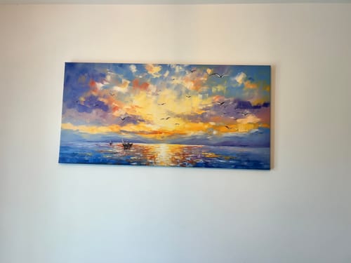 Customer photo review of Tramonto sul mare