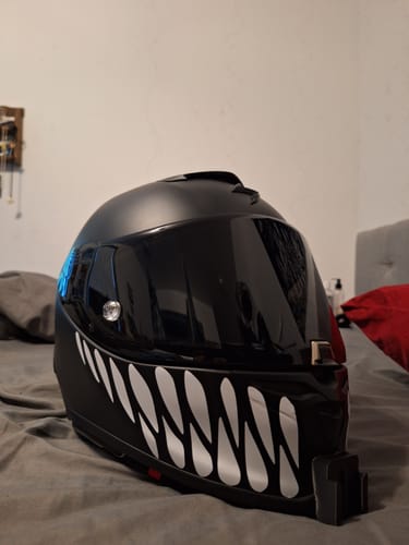 Customer photo review of Scorpion EXO-R1 Camera Mount