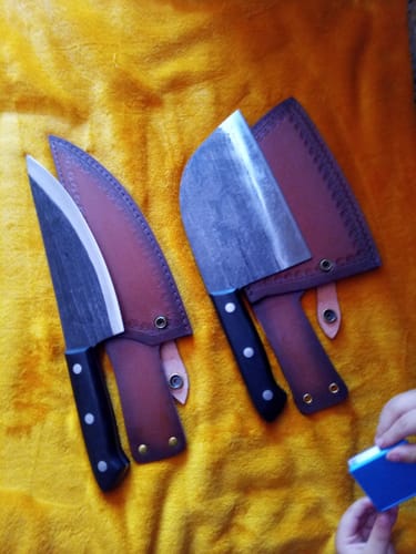 Customer photo review of The Nikos Knife - Essential Bundle