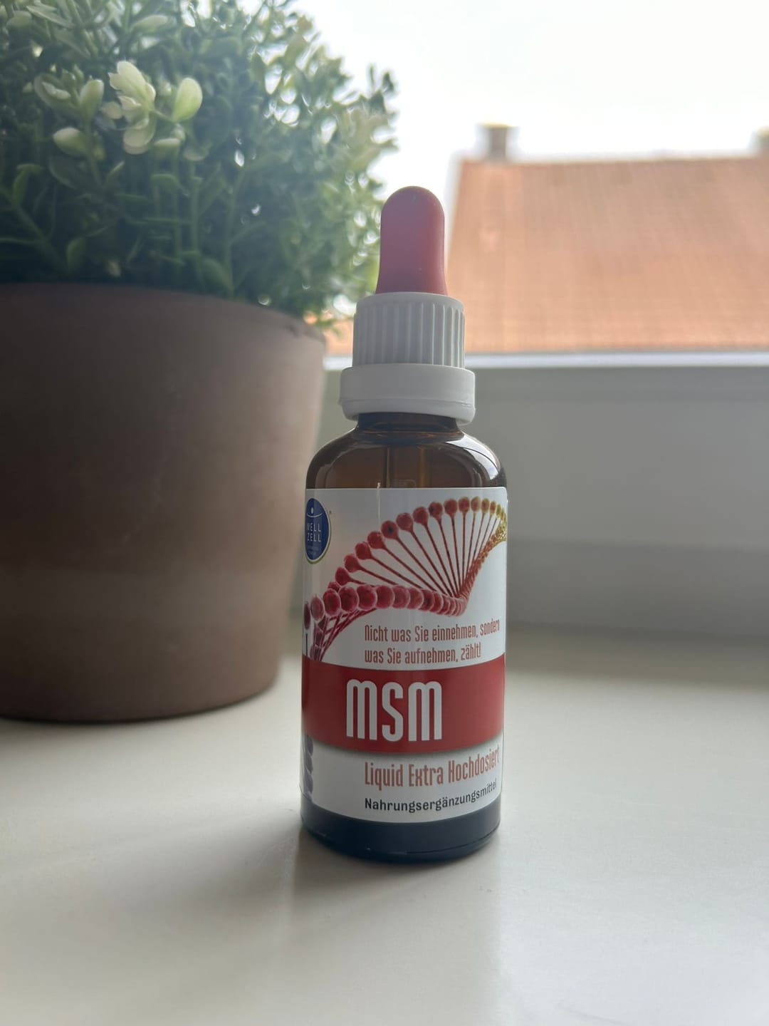 Customer photo review of MSM Booster - MSM Tropfen (Methylsulfonylmethan) - Vegan