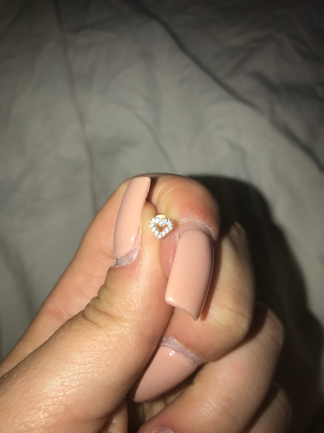 Customer photo review of Heart Piercing | Titan