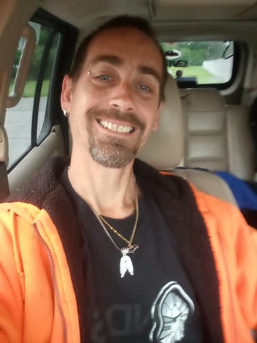 Customer photo review of Time Drift Tee