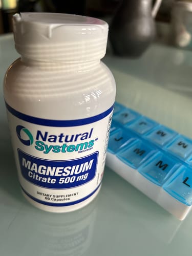 Customer photo review of Complejo de Citrato de Magnesio - 500 mg