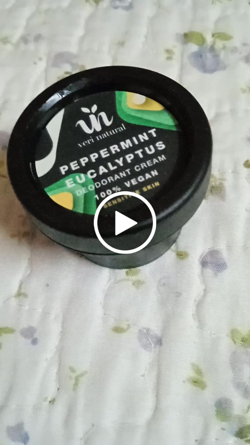 Customer video review of Mini - Mild/Sensitive Skin Natural Deodorant Cream