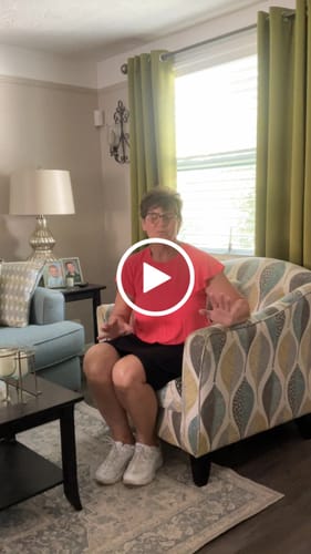 Customer video review of 18" XLong Skort w/ Bermuda Short and Pockets