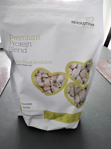 Customer photo review of Premium Blend Protein Powder