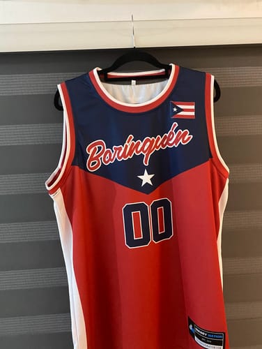Customer photo review of Puerto Rico Custom Basketball Jersey