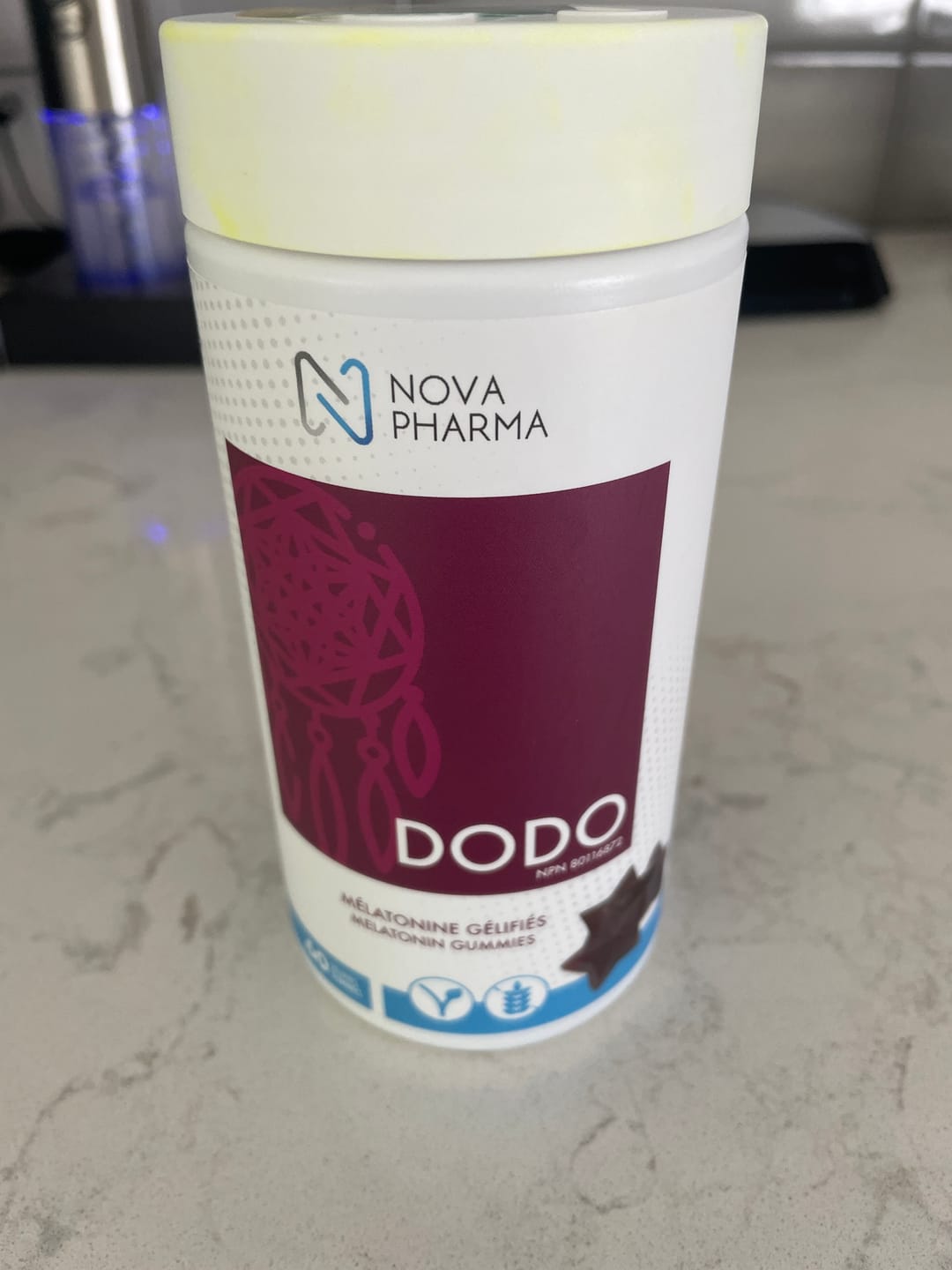 Customer photo review of Nova Pharma - Dodo (60 gélifiés)