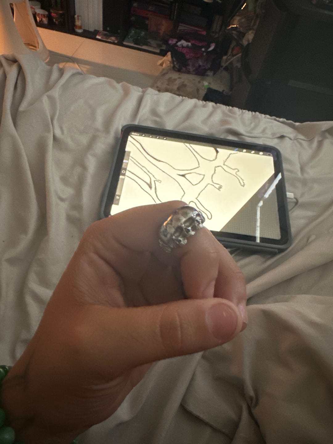 Customer photo review of TRIPLE THREAT RING