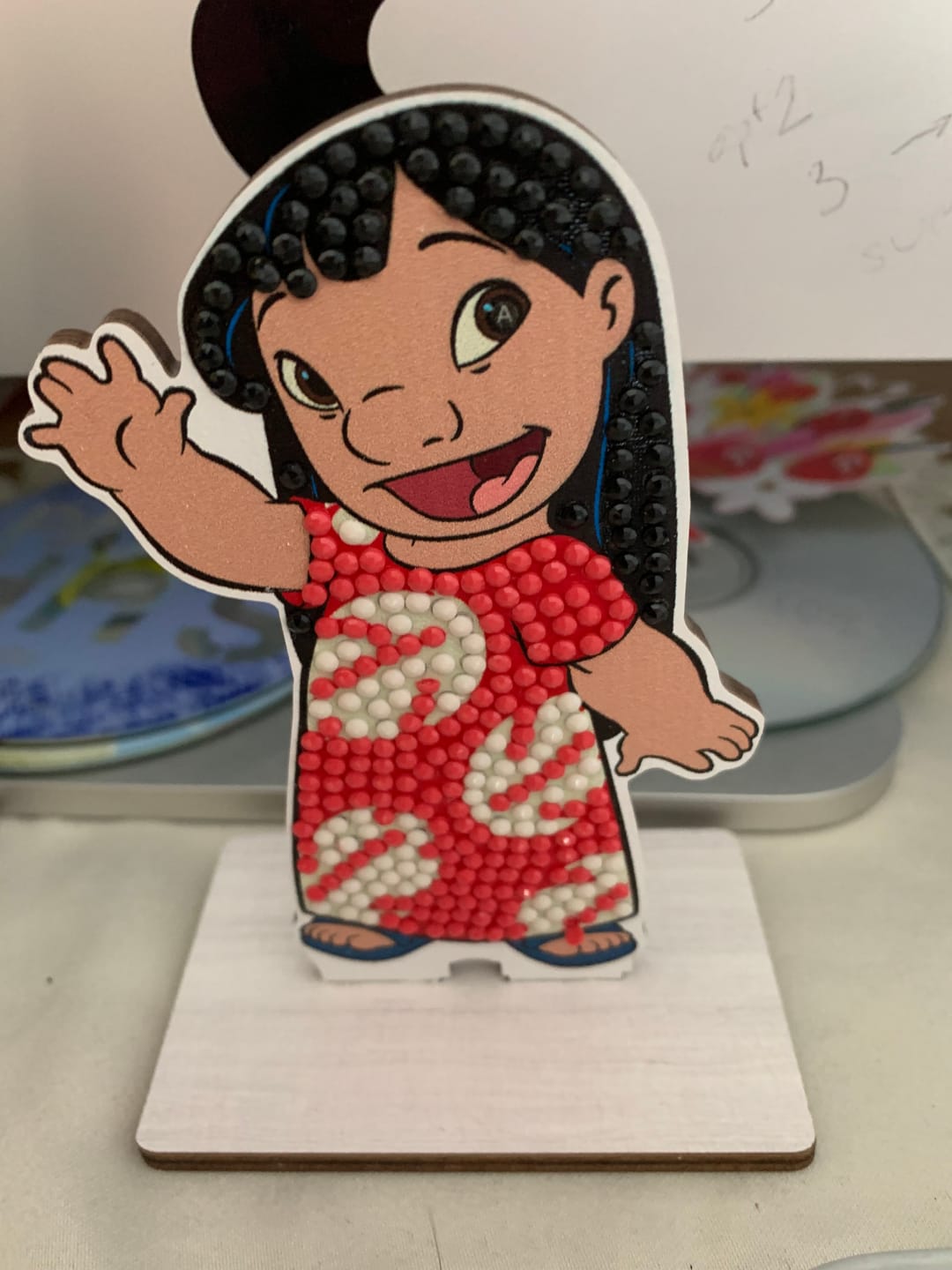 Customer photo review of "Lilo" Crystal Art Buddies Disney Series 2