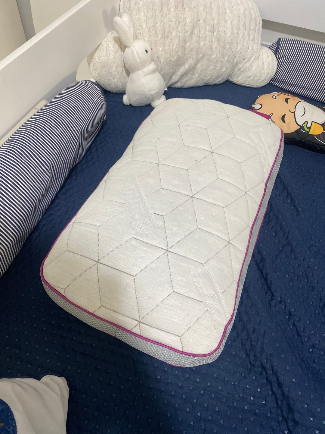 Customer photo review of Travesseiro IWS Snow  Mini