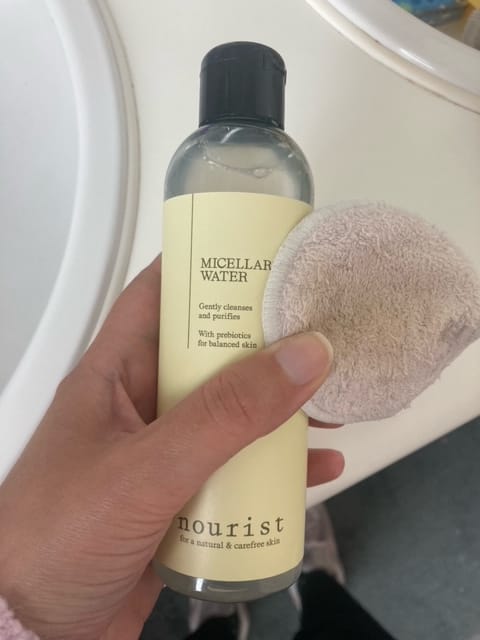 Customer photo review of Micellar water