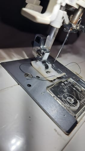 Customer photo review of Presser Foot Shank, Low Shank, Babylock #XE2555101