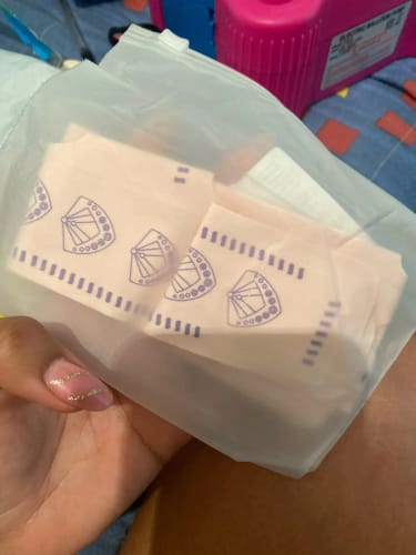 Customer photo review of Chin Up Mask