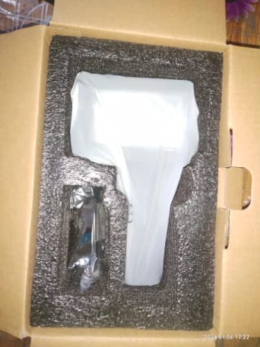 Customer photo review of The PrintPeak Handheld Inkjet Printer — for Multi-Surface Printing