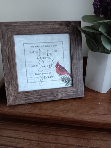 Customer photo review of My Soul Knows You're at Peace by Summer Snow SS829