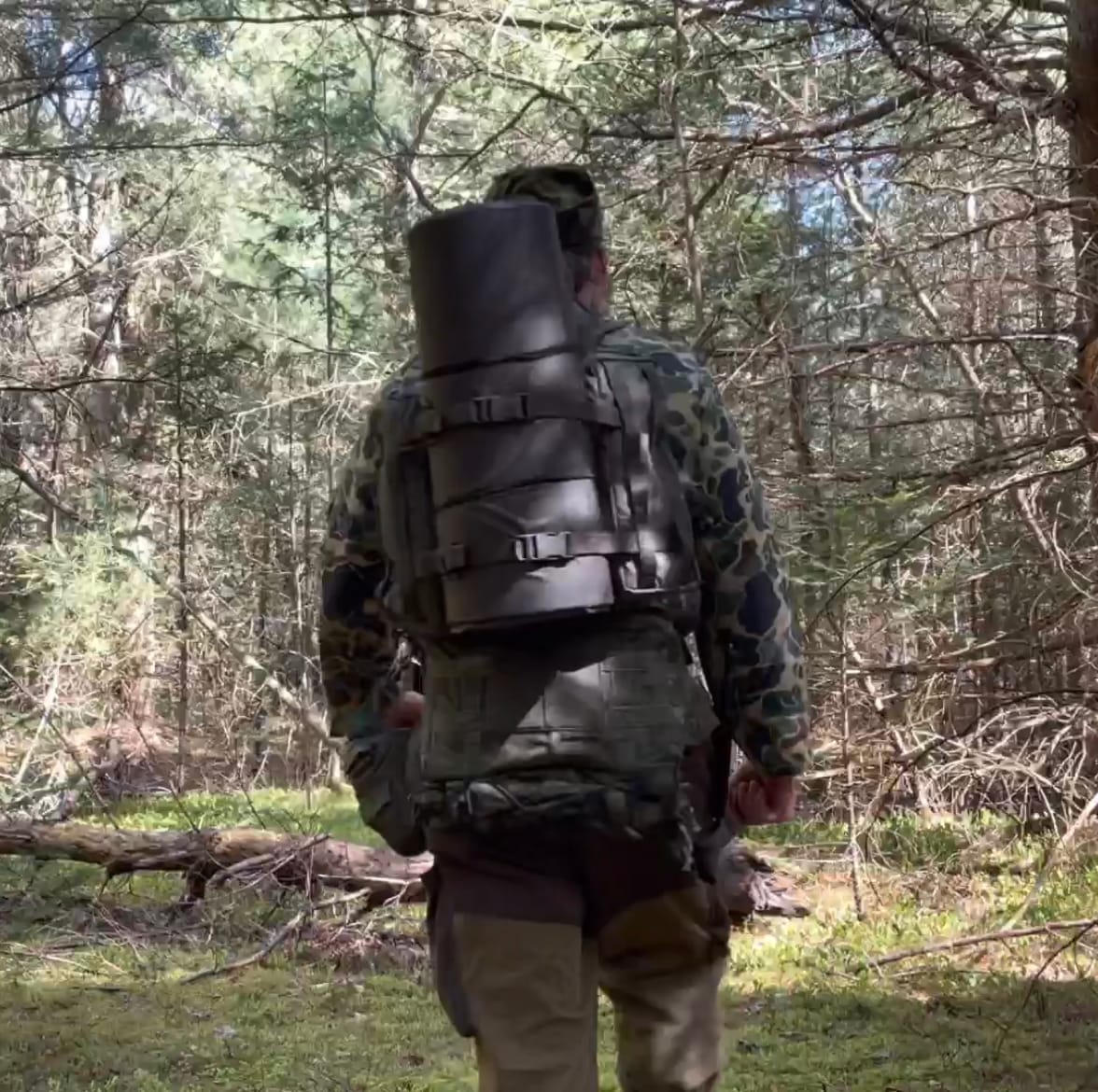 Customer photo review of Hatka 12L backpack