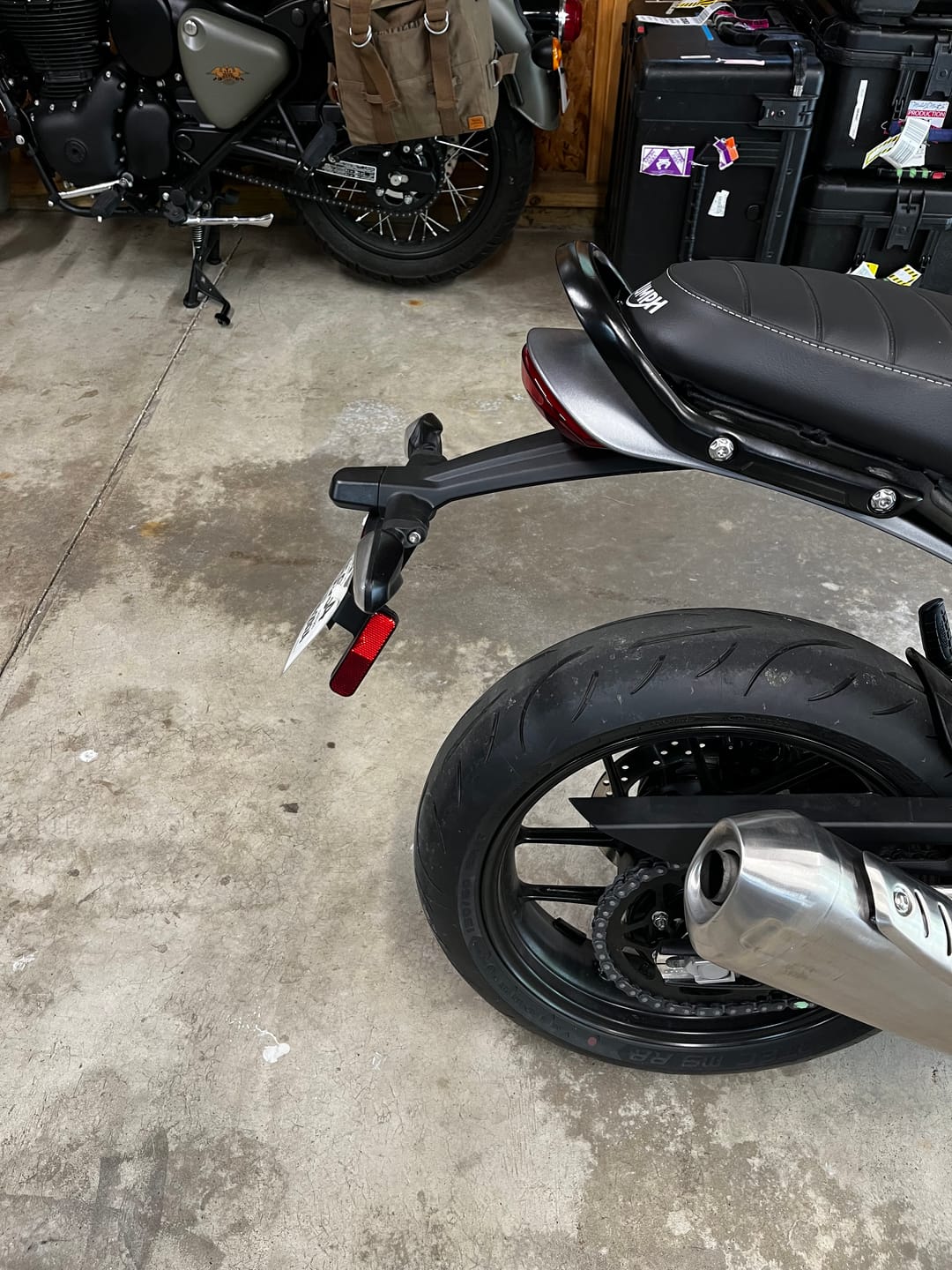 Customer photo review of Triumph Speed 400 & Scrambler 400 Plug & Play Tail Kit