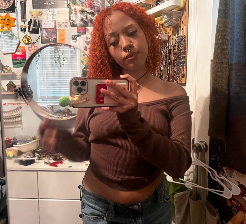 Customer photo review of FAUX LUNA SEPTUM