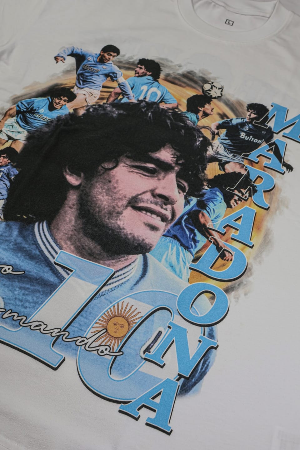Customer photo review of MARADONA TEE
