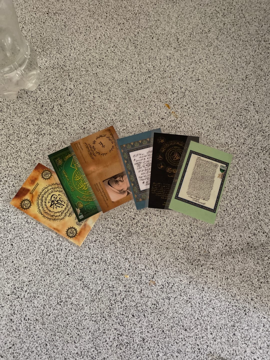 Customer photo review of Laminated Taweezes Pocket Wallet Small (1.5" x 2")