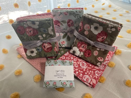 Customer photo review of Lovestruck Green Fat Quarter (8) Simple Bundle