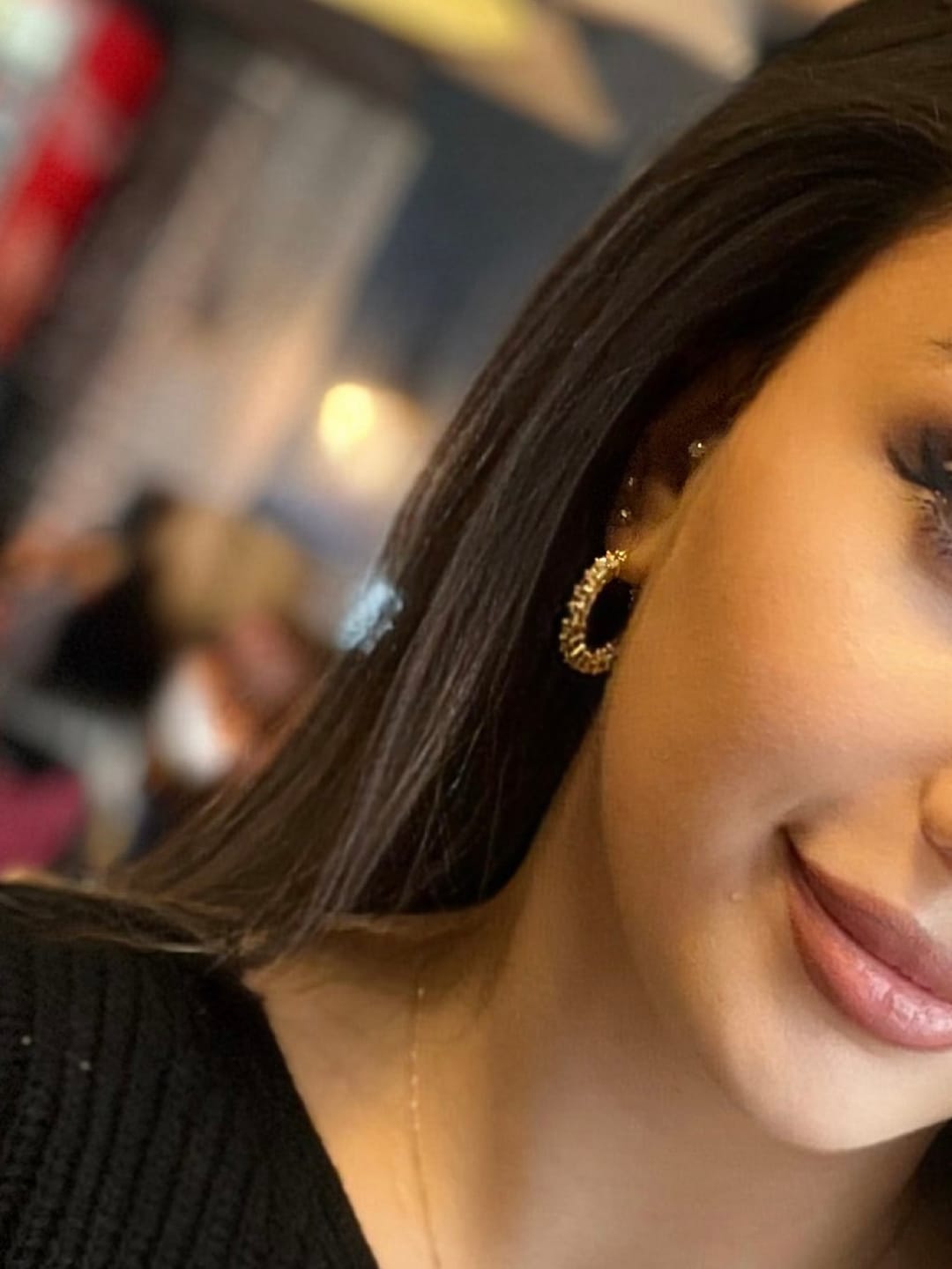 Customer photo review of Cristallo Ohrringe | 18K vergoldet
