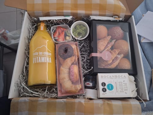 Customer photo review of Box para 2 personas