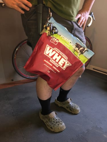 Customer photo review of Whey Protein Unflavored