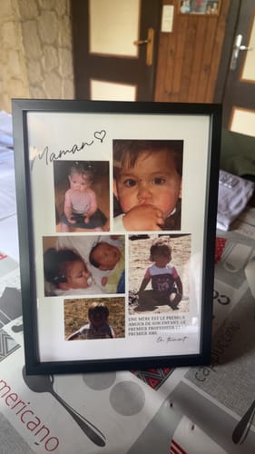 Customer photo review of Mosaïque Maman - Affiche 5 Images