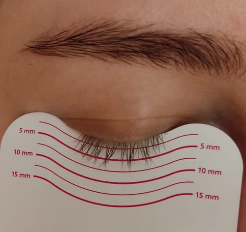 Customer photo review of Toplash eyelash and eyebrow growth serum — 3ml