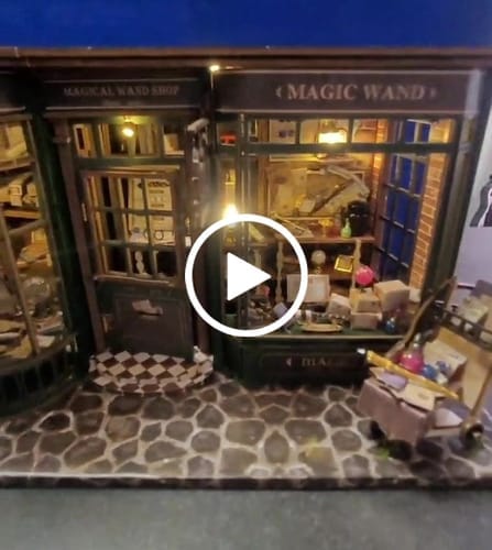 Customer photo review of Maison miniature Magic Wand Shop