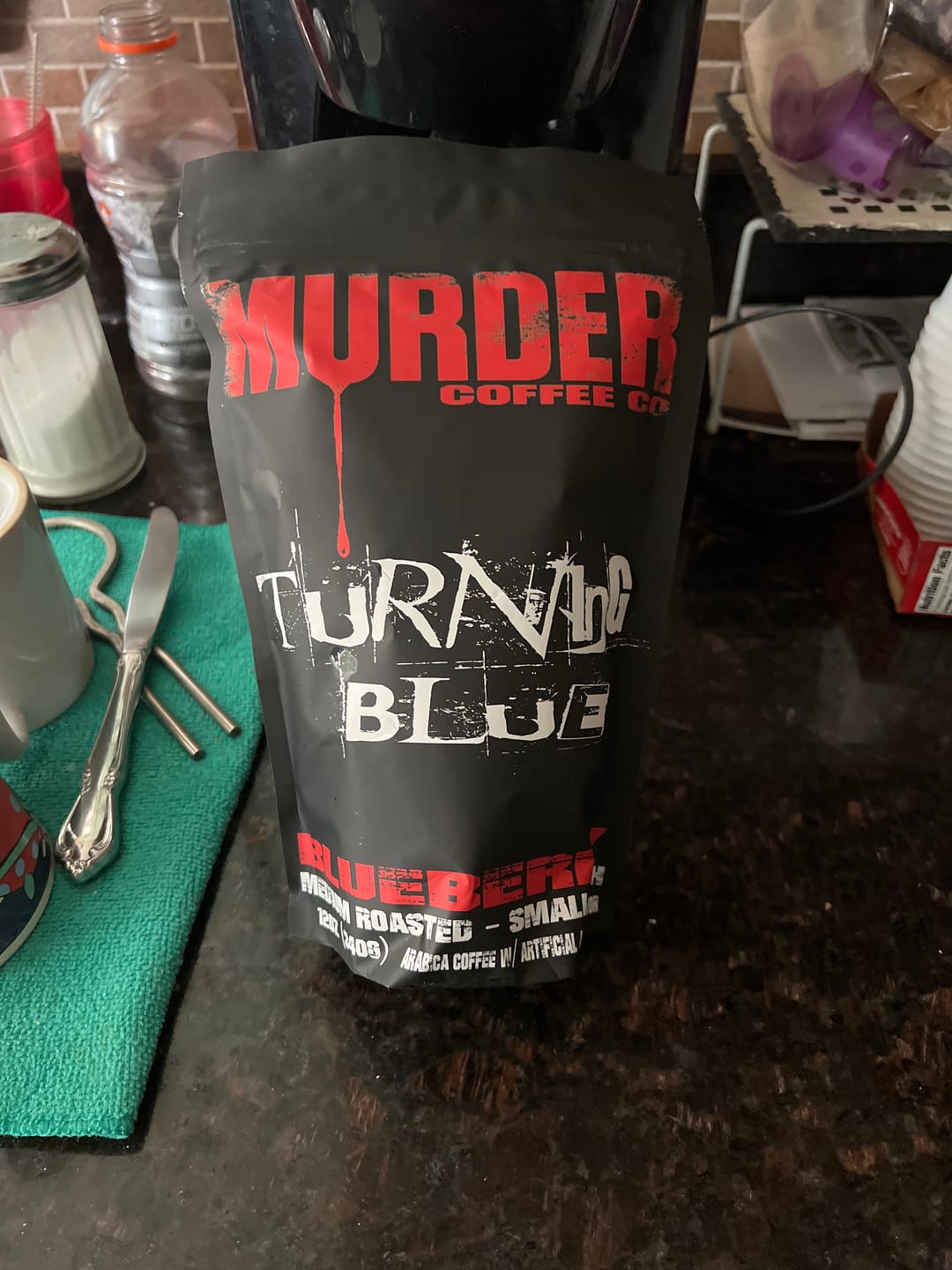 Customer photo review of Turning Blue - Blueberry Cinnamon Crumble