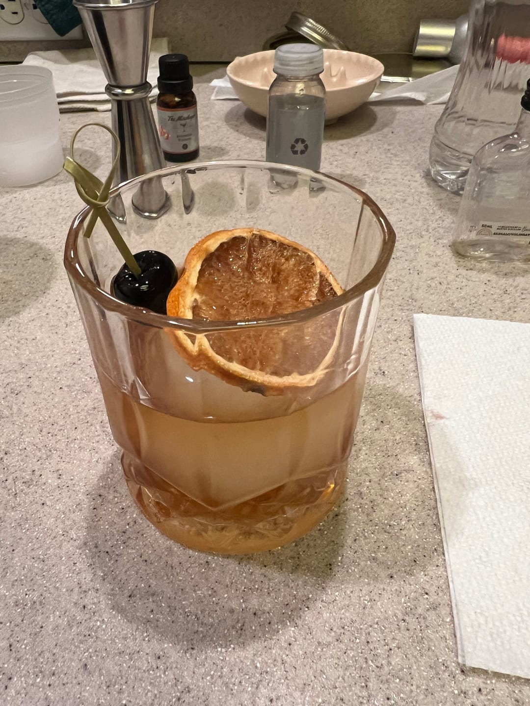 Customer photo review of Antarctic Clear Ice Maker (Sphere & Cube)