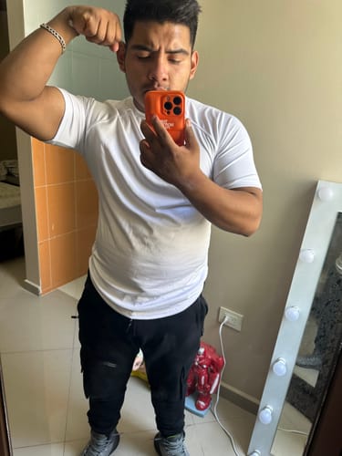 Customer photo review of Hydro Training Tee V2 - White