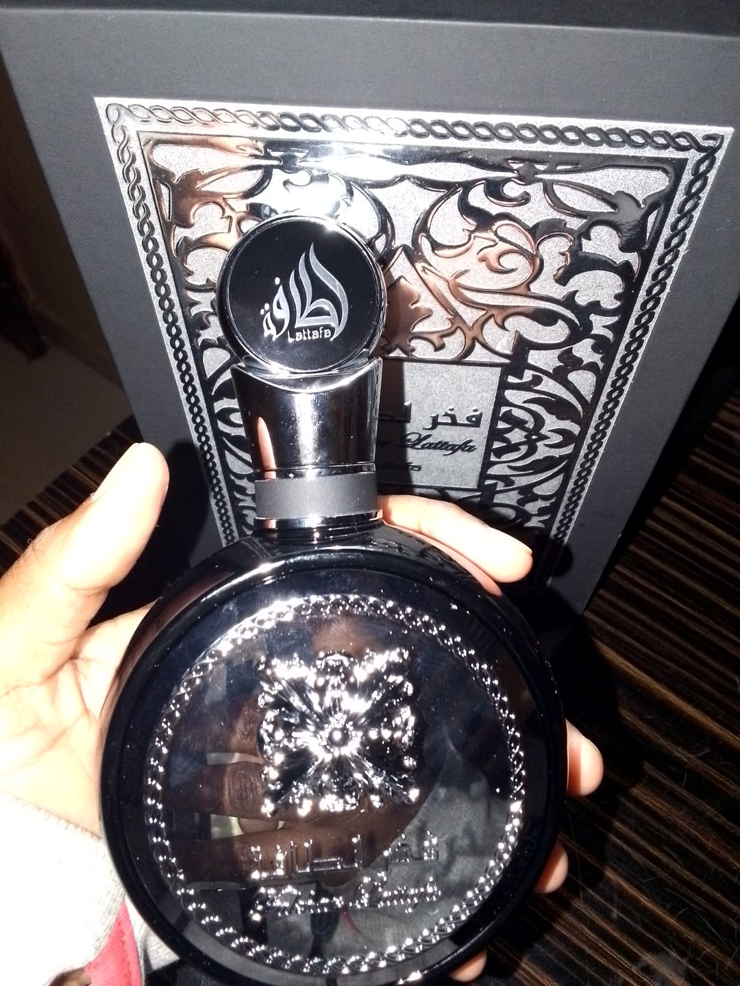 Customer photo review of Fakhar Homme 100ml Eau De Parfum