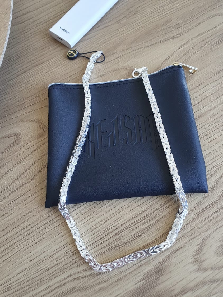 Customer photo review of Kejsarlänk Halsband 6mm - 925 Silver